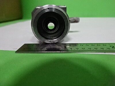 REICHERT AUSTRIA MICROSCOPE OPTICAL PART OBJECTIVE EPI 3 OPTICS AS IS B#AE-06