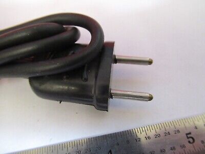 LEITZ WETZLAR GERMANY LAMP CABLE ASSEMBLY MICROSCOPE PART AS PICTURED &H6-A-45