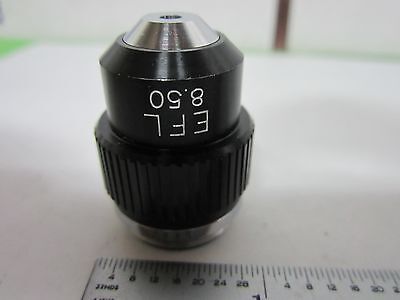 MICROSCOPE PART EDMUND JAPAN EFL 8.50 OBJECTIVE OPTICS AS IS BIN#S2-29