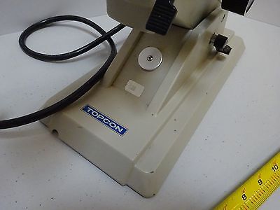 MICROSCOPE LENSOMETER TOPCOM LM-6 DIOPTER LENSES JAPAN OPTICS AS IS #TB-4