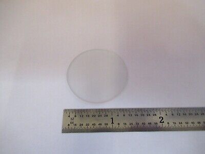 OPTICAL FILTER DIFFUSER POLISH DULL MICROSCOPE PART OPTICS AS PICTURED &50-A-65