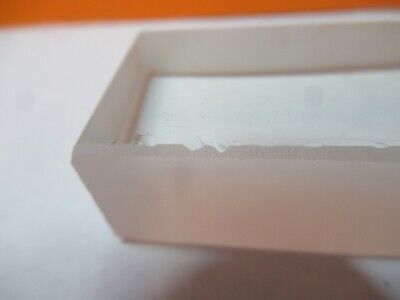 OPTICAL GLASS BAR 3/4" x 1" x 3" OPTICS AS PICTURED &5K-A-37