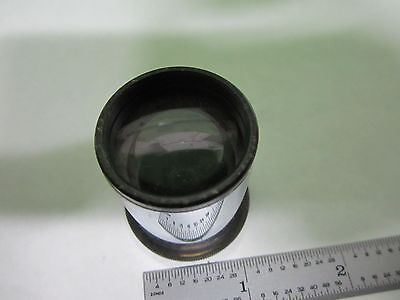 MICROSCOPE PART EYEPIECE ERNST LEITZ WETZLAR GERMANY 8X OPTICS AS IS BIN#U8-19