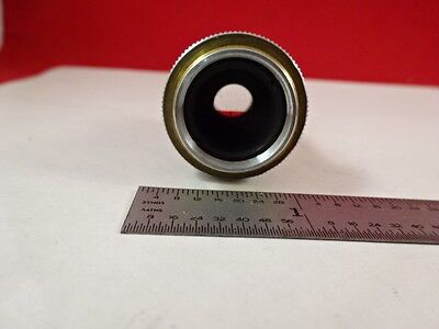 MICROSCOPE PART LEITZ WETZLAR OBJECTIVE 10X OPTICS AS IS B#S4-A-12