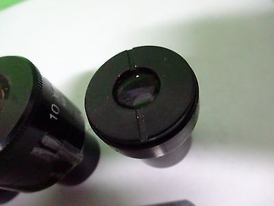 LOT 6 EA MICROSCOPE EYEPIECES ASSORTED OPTICS #W1-03