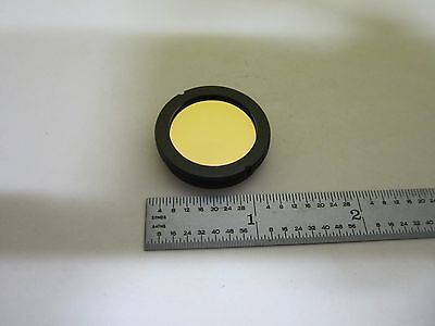 MICROSCOPE PART OPTICAL FILTER OPTICS AS IS BIN#U2-B-17