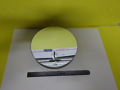 OPTICAL HUGE ROUND MIRROR THICK for LASER OPTICS AS IS BIN#X3-03