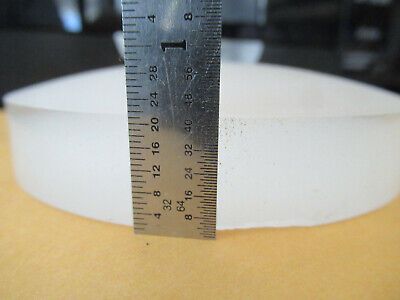 OPTICAL HUGE ROUGH UNFINISHED GLASS CONVEX CONCAVE OPTICS AS PICTURED &F2-A-231