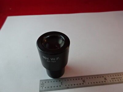 EYEPIECE WF 10X CAT 176A OPTICAL MICROSCOPE PART AMERICAN OPTICS AS IS #Q3-A-47