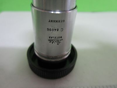 MICROSCOPE PART OBJECTIVE LEITZ PL 32X GERMANY INFINITY OPTICS AS IS S9-22