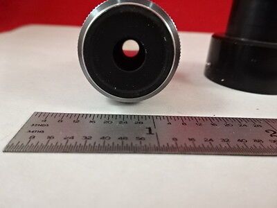 MICROSCOPE PART OBJECTIVE NIKON UNKNOWN OPTICS AS IS #S4-A-08