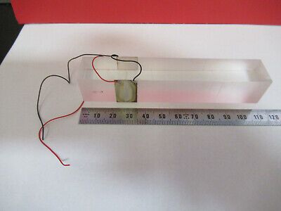 OPTICAL VERY RARE LONG NLO CRYSTAL SPECTRUM GRATING OPTICS AS PICTURED #B7-A-50