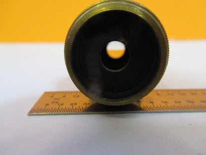 ANTIQUE ERNST LEITZ OBJECTIVE "6" OPTICS MICROSCOPE PART AS PICTURED &8M-A-84B