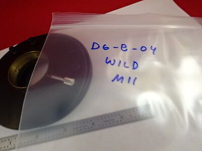 MICROSCOPE PART WILD SWISS SPECIMEN TABLE STAGE M11 AS IS #D6-B-04