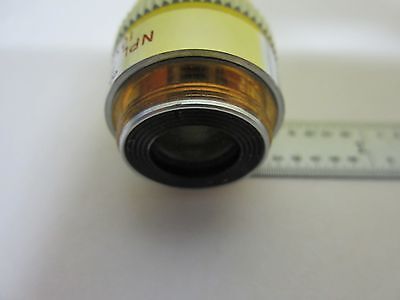 MICROSCOPE PART OBJECTIVE LEITZ FLUOTAR 10X P INFINITY OPTICS AS IS BIN#U2-17