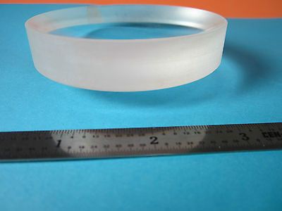 OPTICAL LARGE CONVEX CONCAVE LENS THICK LASER OPTICS BIN#D2-04