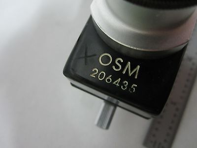 MICROSCOPE PART FILAR EYEPIECE OLYMPUS OSM OPTICS BIN#R9-01