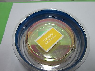 OPTICAL HAFNIUM OXIDE DICHROIC FLAT MIRROR ZERODUR LASER OPTICS BIN#R1-30