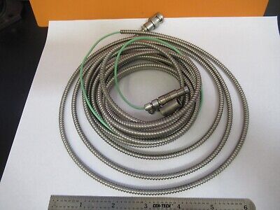 KISTLER ARMORED CABLE for PRESSURE SENSOR FORCE LOAD CELL AS PICTURED &8M-A-44