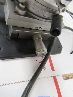 WIRE BONDER HEATED STAGE VACUUM + XY NEWPORT ROTABLE FIXTURE AS PICTURED &TB-4