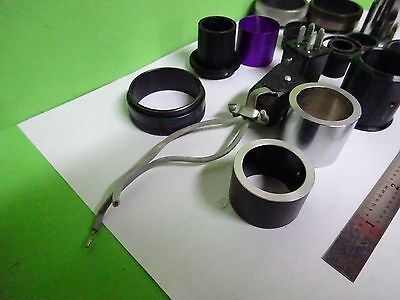 LOT MICROSCOPE PARTS ASSORTED  #11-A-01