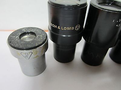 LOT 6 EA AMERICAN OPTICS MICROSCOPE EYEPIECE OPTICS AS IS BIN#K9-35