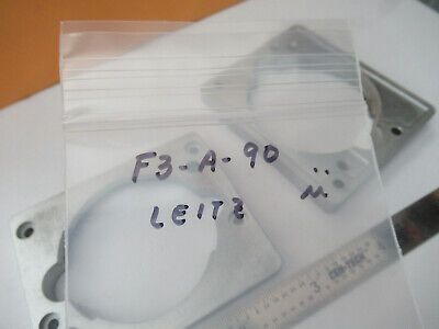 LEITZ GERMANY LAMP CLAMP PAIR MICROSCOPE PART  AS PICTURED &F3-A-90