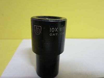 MICROSCOPE PART EYEPIECE AO 10X WF AMERICAN OPTICS AS IS BIN#U2-B-27