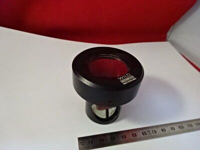 WILD SWISS ILLUMINATOR MIRROR M20 HEERBRUGG MICROSCOPE PART OPTICS AS IS &98-02