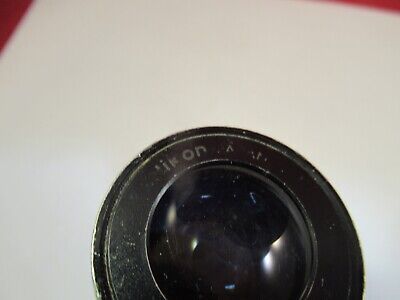 NIKON JAPAN 10X OCULAR EYEPIECE MICROSCOPE PART OPTICS AS PICTURED &FT-6-50