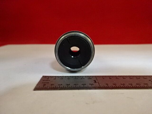 MICROSCOPE PART OBJECTIVE REICHERT AUSTRIA 10X OPTICS AS IS #37-A-06