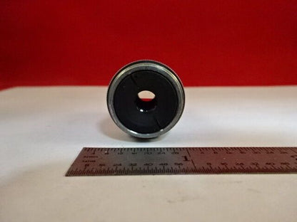 MICROSCOPE PART OBJECTIVE REICHERT AUSTRIA 10X OPTICS AS IS #37-A-06