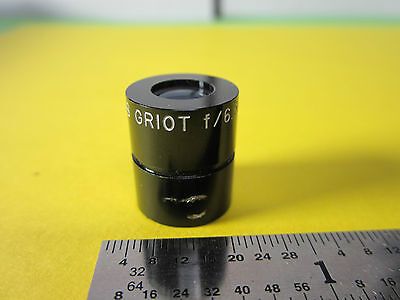 OPTISCHE MELLES GRIOT LINSE 6,5 mm LASEROPTIK BIN#28-71