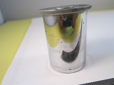 MICROSCOPE PART VINTAGE LEITZ WETZLAR GERMANY #4 EYEPIECE OPTICS BIN#C1-15