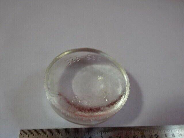 OPTICAL PRE-FORM RAW GLASS PLANO CONVEX LENS OPTICS AS PICTURED &92-86