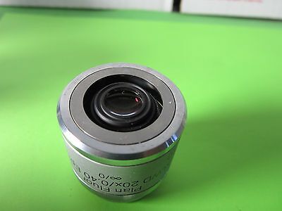 MICROSCOPE OBJECTIVE NOMARSKI LWD 20X FLUOR INFINITY DIC IK EPI OPTICS BN#A9-23