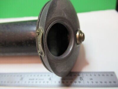 ANTIQUE BRASS BAUSCH LOMB TUBUS + NOSEPIECE MICROSCOPE PART AS PICTURED &17-A-20