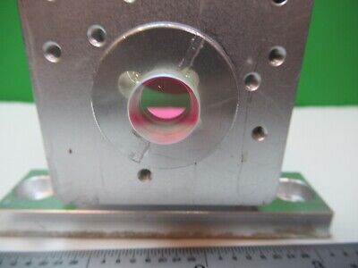 OPTICAL MOUNTED 532nm COATED LENS LPKF GERMANY LASER OPTICS AS PICTURED #17-A-04