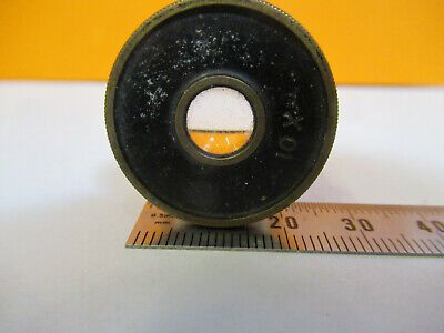 ANTIQUE SPENCER EYEPIECE OCULAR LENS MICROSCOPE PART AS PICTURED &A2-FT-82