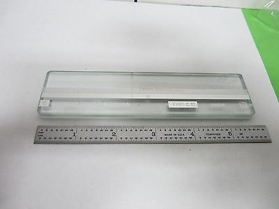 MICROSCOPE PART HEIDENHAIN GERMANY C10 RULER SCALE OPTICS AS IS BIN#M9-18