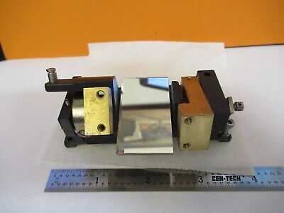 ZEISS GERMANY AXIOTRON MOUNTED MIRROR ASSEM MICROSCOPE PART AS PICTURED &47-A-33