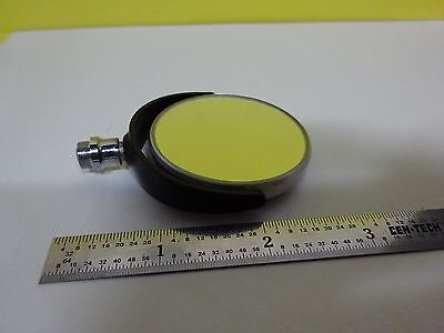 ANTIQUE MIRROR ILLUMINATOR VINTAGE MICROSCOPE PART OPTICS #W9-52