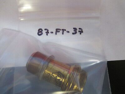 ANTIQUE BRASS LEITZ 6lg GERMANY OBJECTIVE MICROSCOPE PART AS PICTURED &87-FT-37