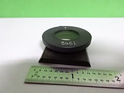 MICROSCOPE PART SLIDE 5461 FILTER OPTICS AS IS B#B1-F-A-8