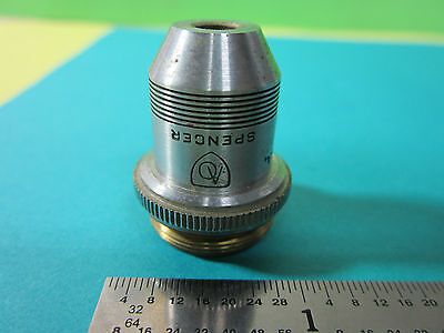 MICROSCOPE PART OBJECTIVE SPENCER AO 10X INFINITY CORRECTED OPTICS  BIN#B3-06