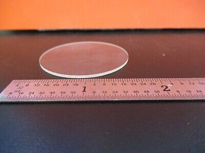 OPTICAL FLAT GLASS BLANK OPTICS AS PICTURED &Q1-A-89