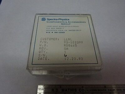 SPECTRA PHYSICS DICHROIC COATED CONCAVE LENS OPTICAL OPTICS AS PICTURED &83-30