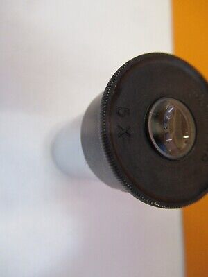 BAUSCH LOMB 5X COMPENS EYEPIECE OPTICS MICROSCOPE PART AS PICTURED &8M-A-75