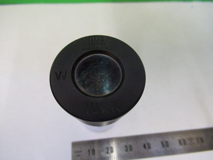 WILD HEERBRUGG SWISS W 10xK EYEPIECE OPTICS MICROSCOPE PART AS PICTURED W4-B-19