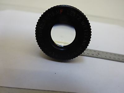 MICROSCOPE PART LEITZ GERMANY EYEPIECE OCULAR 12.5X OPTICS AS IS BIN#J6-B-16